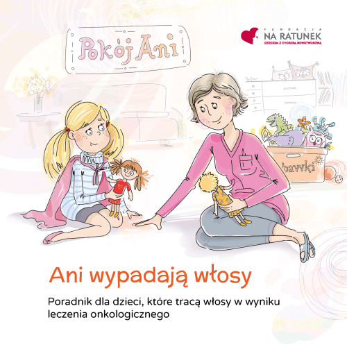Ani wypadają włosy